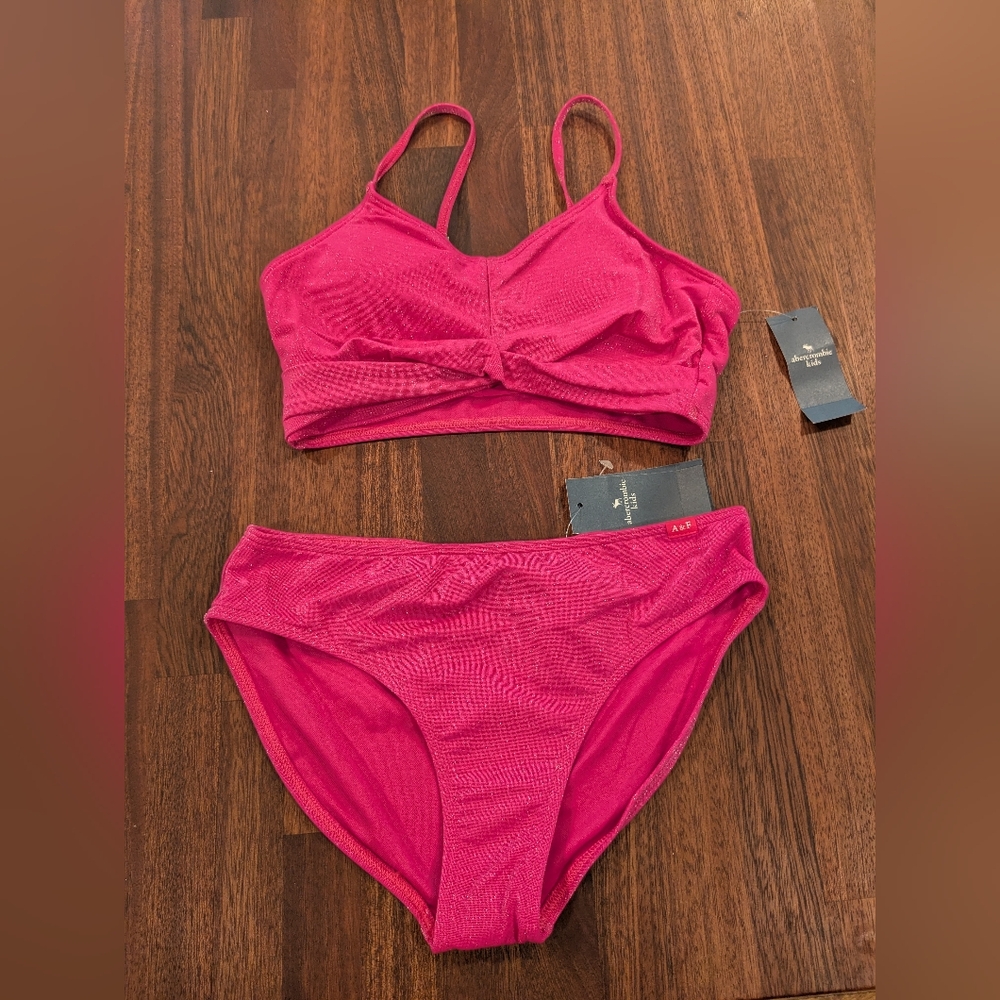 Abercrombie & Fitch Pink Bikini Set